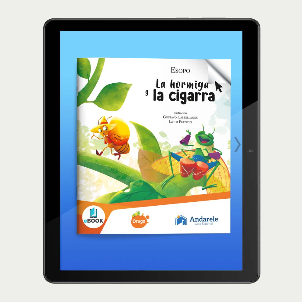 La hormiga y la cigarra / Libro digital