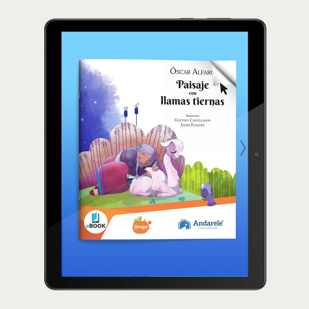 Paisaje con llamas tiernas / Libro digital